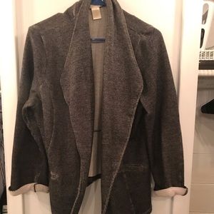 Sweatshirt Material Blazer Sz XL